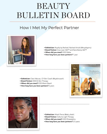 Beauty Bulletin Board
