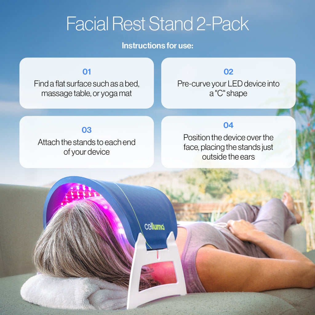 Facial Rest Stands – Set of 2 – Celluma