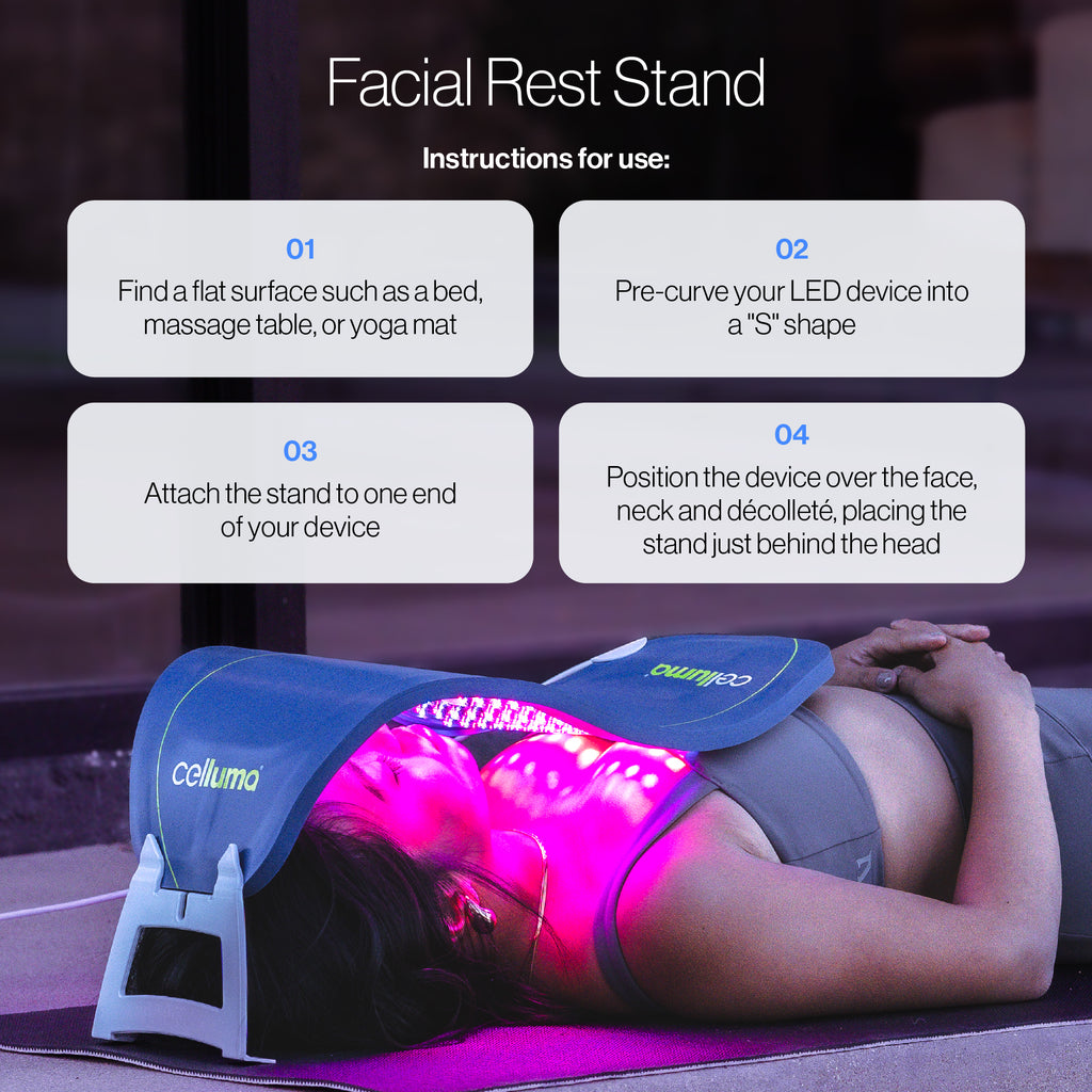 Facial Rest Stand – Face, neck & chest - Accessories – Celluma