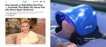 Tara Lipinski loves her Celluma FACE light therapy device.