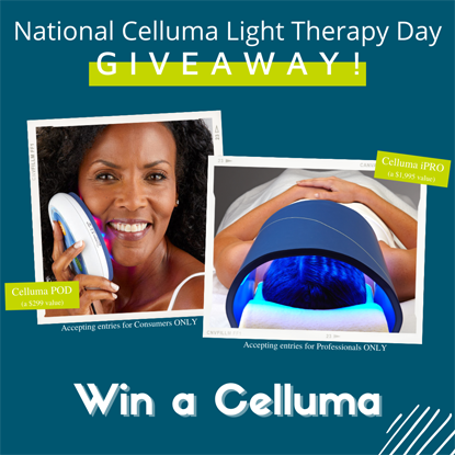 National Celluma Light Therapy Day Giveaway