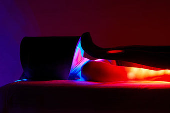 Using a Celluma led light therapy device for face