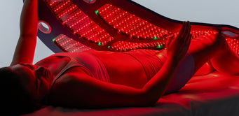 Woman using the Series 2 DELUX by Celluma