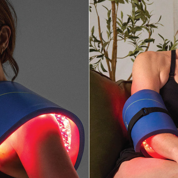 Women using a celluma to help with the pain