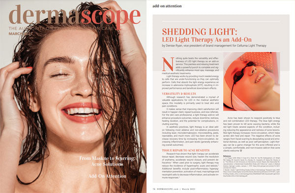 Shedding light: LED light therapy as an add-on