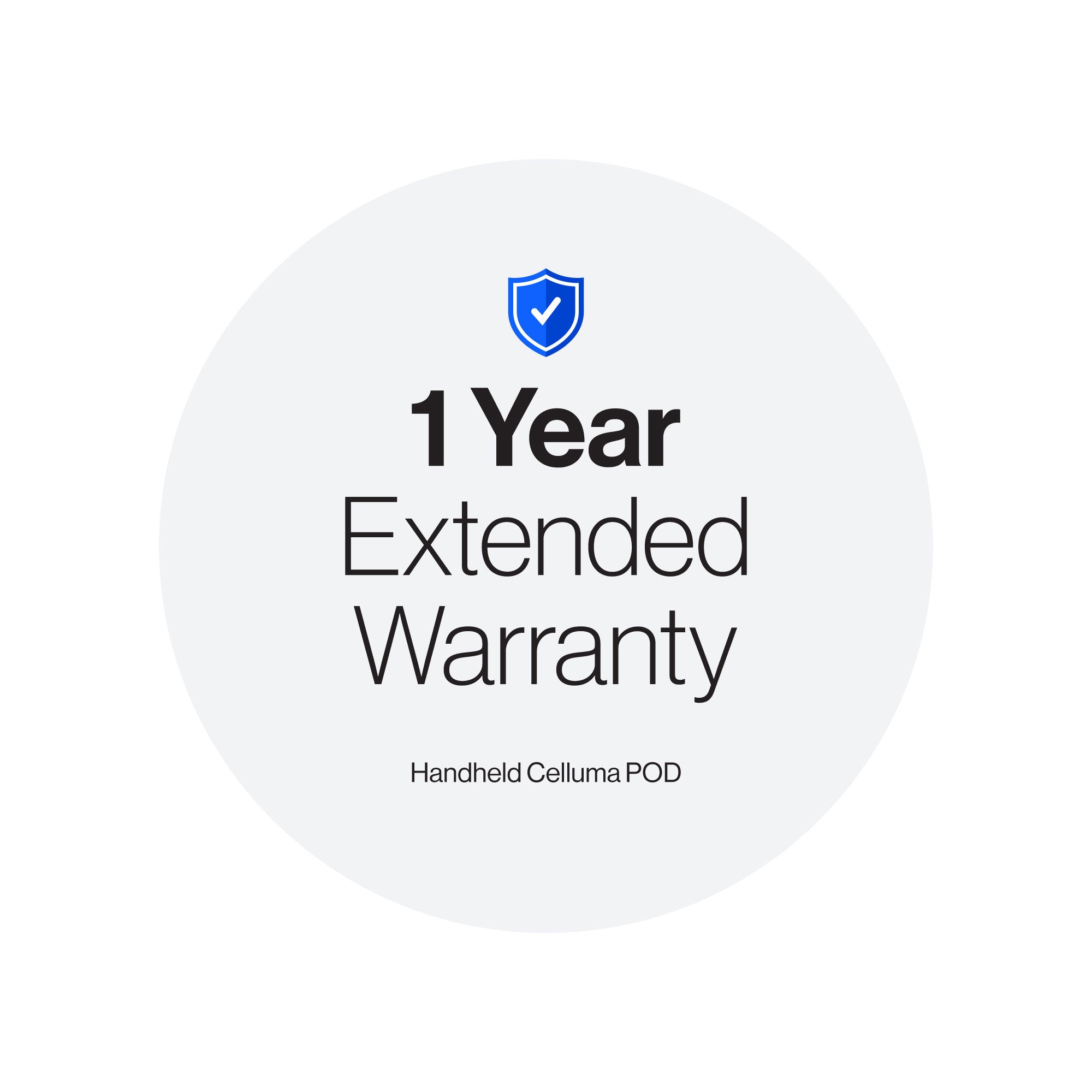 1 Year Extended Warranty for the hand-held Celluma POD. Ads a 3rd year to the existing 2-year manufacturer's warranty.