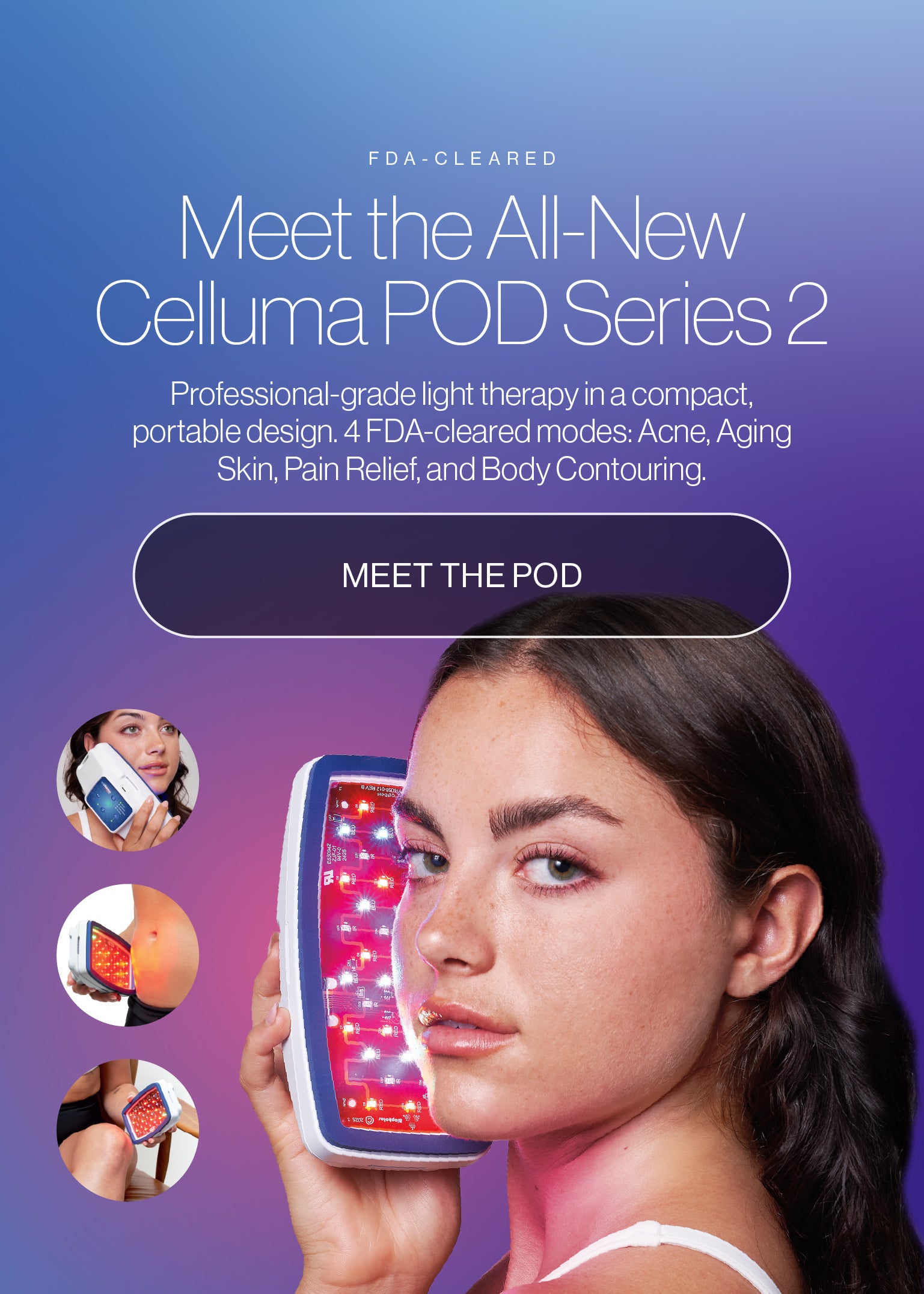 Celluma POD Series2 HP Banners Launch Mobile
