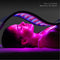 Celluma PRO LED Light Therapy Panel S-Curve design showing red and blue light therapy for face, neck, and chest treatment. FDA-cleared flexible light therapy device for acne, wrinkles, and pain relief.