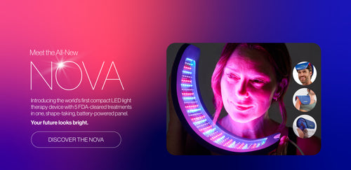 The all-new Celluma NOVA is here. The only 5-mode, FDA-Cleared, battery-powered LED light therapy device.