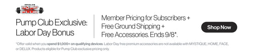 Pump Club Exclusive: Labor Day Bonus